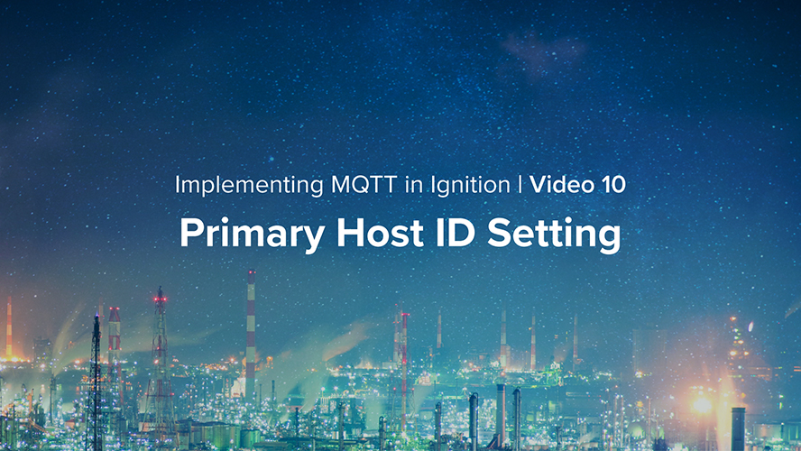 Primary Host ID Setting Primary Host ID Setting