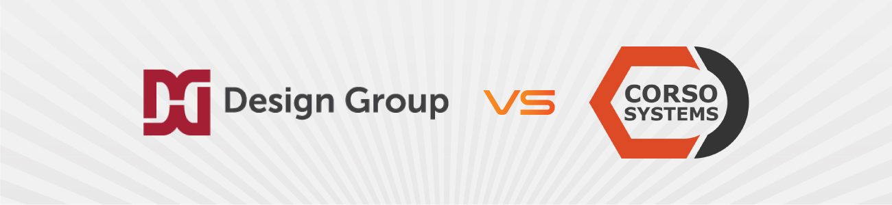 Barry-Wehmiller Design Group and Corso Systems logos.