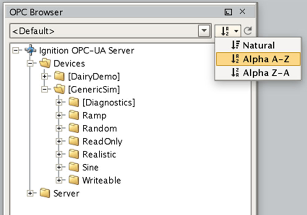 OPC Sort